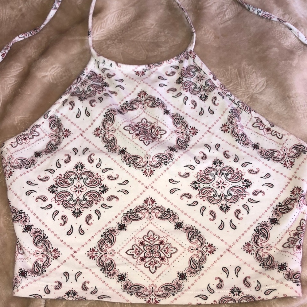 halter top crop top from forever 21